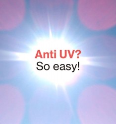 Anti UV? So easy!